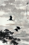 大雁46×70