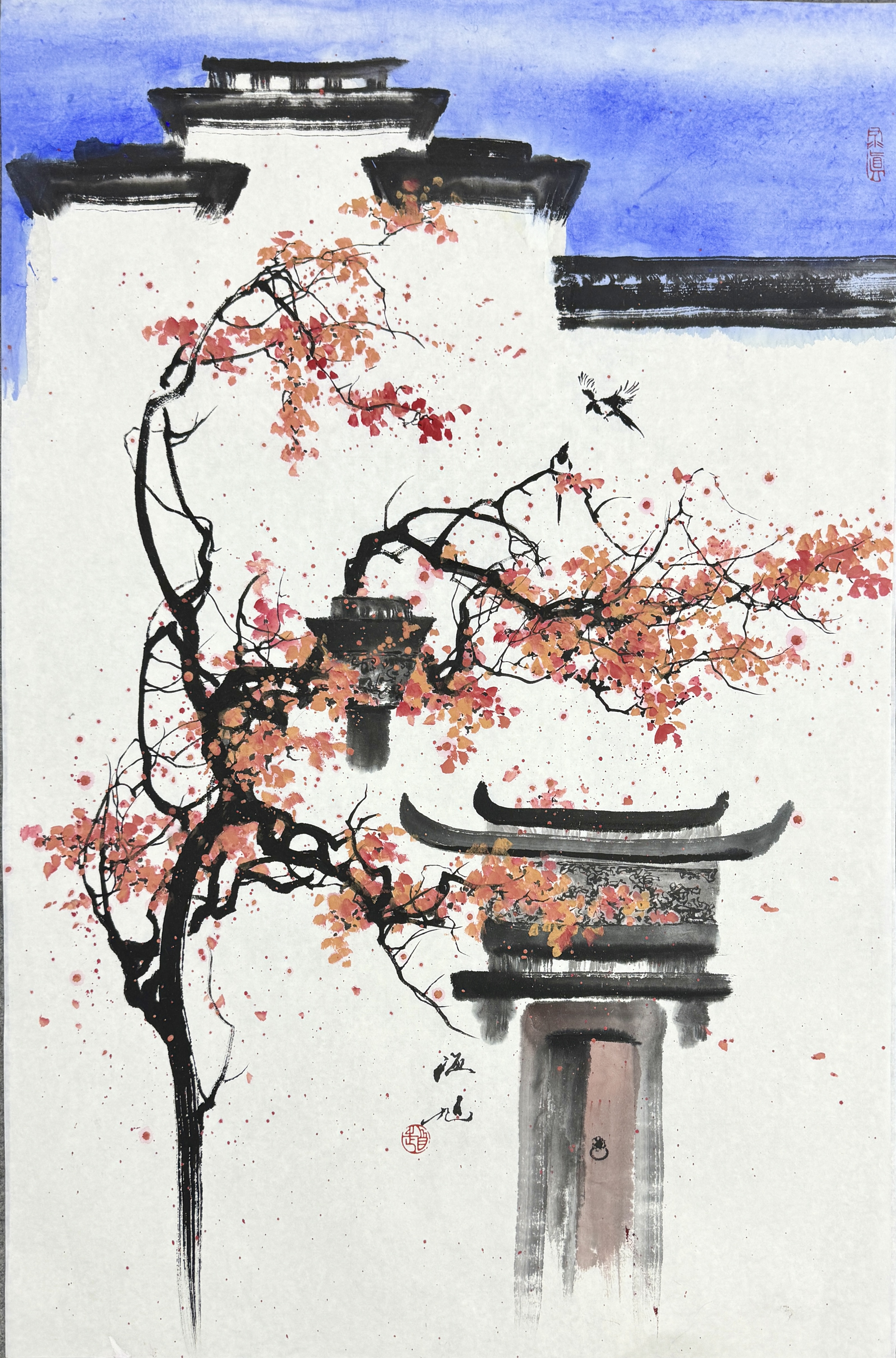 院子46×69