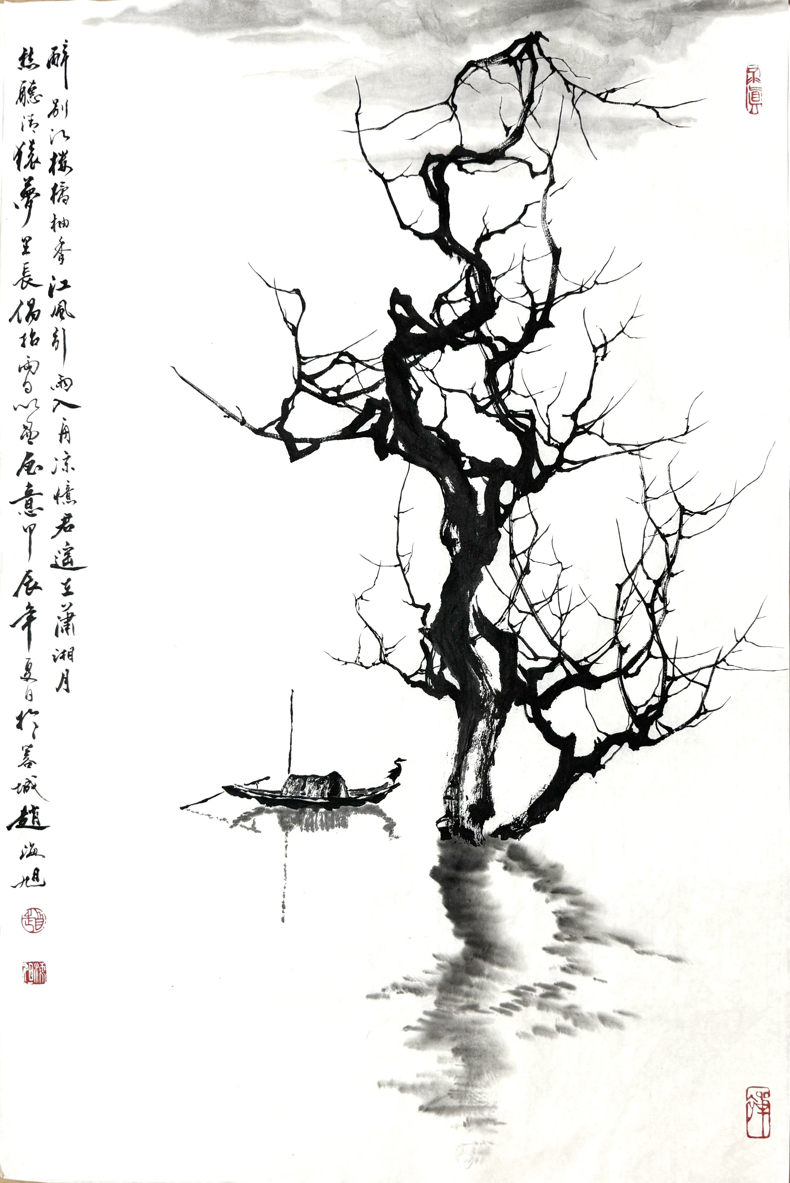 船江晚46×69