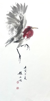 白鹭46×70
