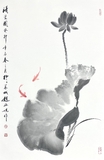 荷花46×70