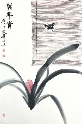 兰花46×70