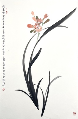 兰花46×70