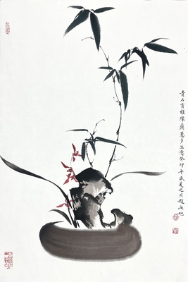 兰花46×70